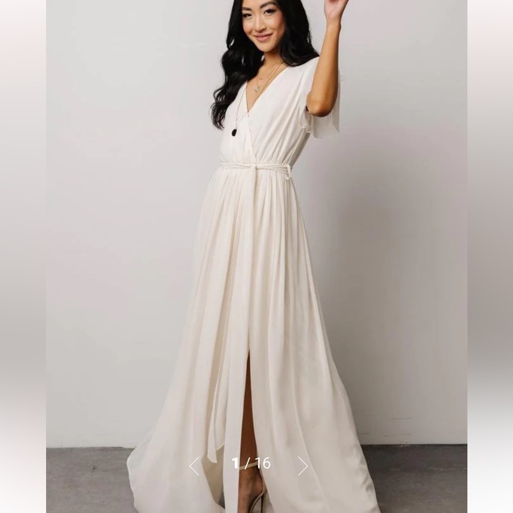 Baltic Born Cream Maxi Dress